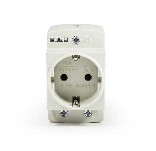 Розетка на дин-рейку EMAS EPREU2G