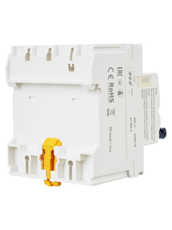 Выключатель дифференциального тока (УЗО) 4п 40А 300мА тип AC ВДТ R10N ARMAT IEK AR-R10N-4-040C300