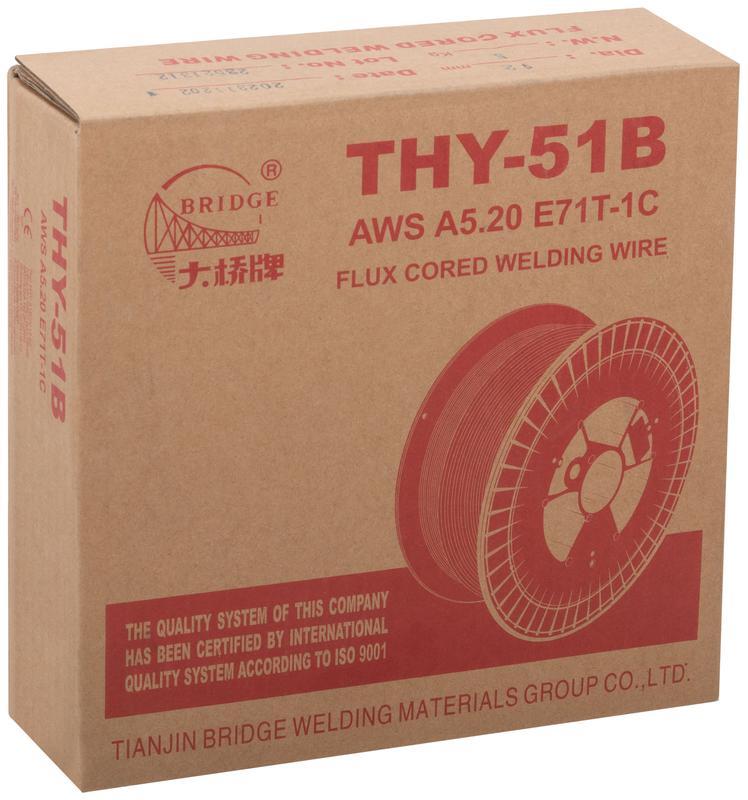 Проволока сварочная флюсовая THY-51B "Bridge" 1.2мм (катушка 5кг) ВRIDGE 81768