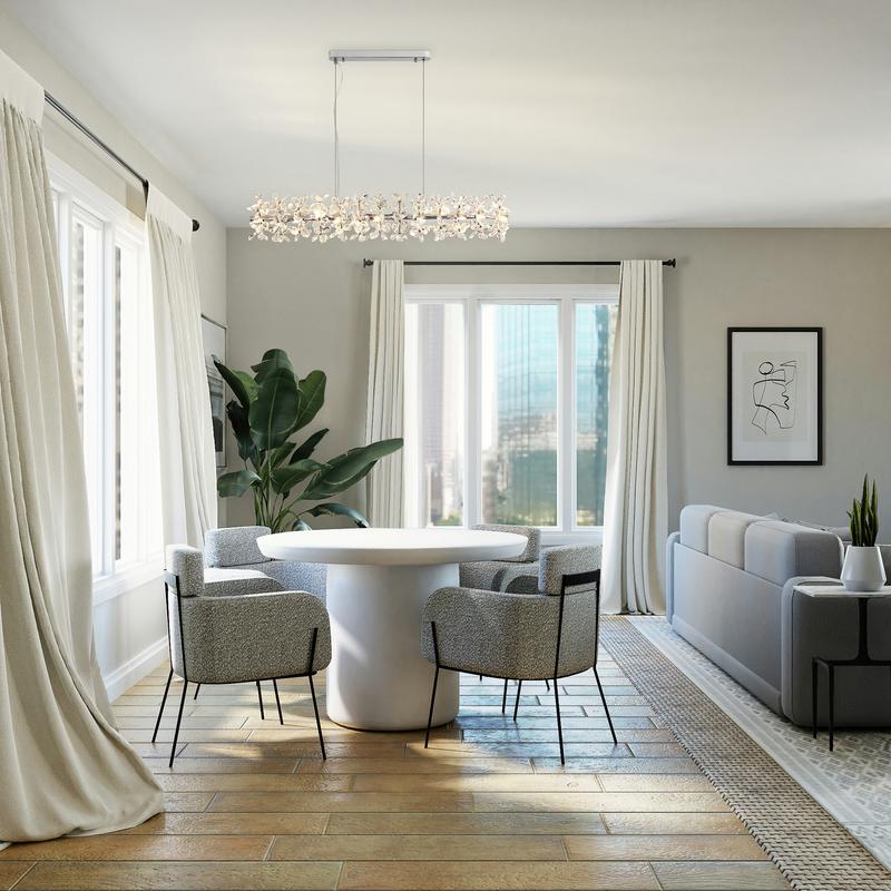 Светильник подвесной Sierra 18х3Вт G4 IP20 Freya FR5499PL-18CH