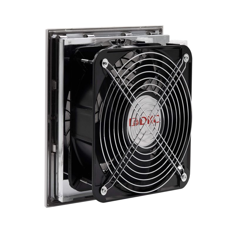 Вентилятор с фильтром ЭМС 480куб.м/ч 48В DC 255х255мм IP54 DKC R5MCV25048