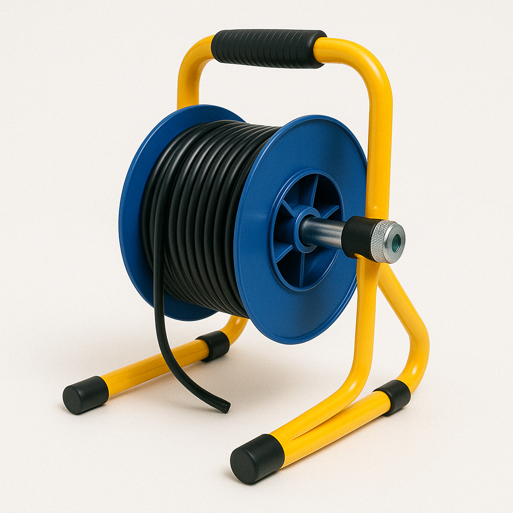 Подающее устройство для кабельных катушек