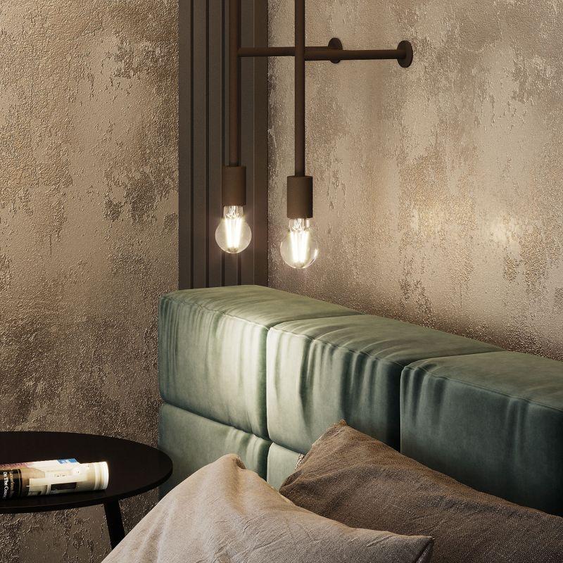 Лампа светодиодная филаментная Filament Elementary А60 7Вт 4100К Е27 560лм GAUSS 22227