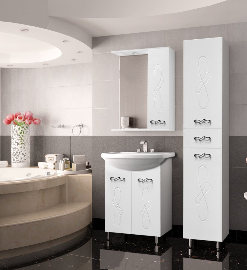 Зеркальный шкаф "Венеция 550/С"