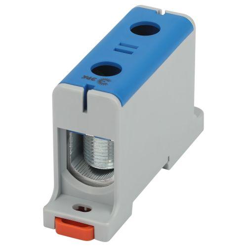 Клемма силовая вводная КСВ NO-224-132 (KE63.2) 35-150кв.мм N син. Эра Б0065560