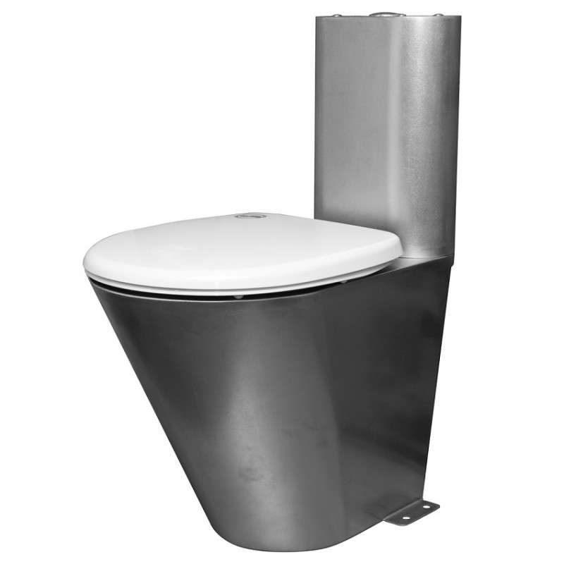 Унитаз напольный Тругор с баком антивандальный ЛАЙТ УНсбА ЛАЙТ