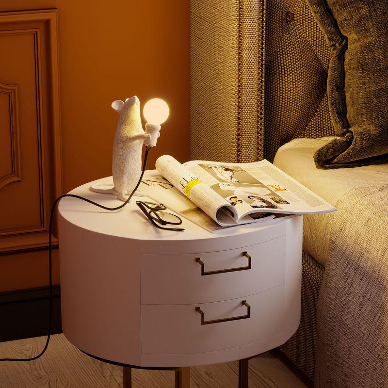 Лампа светодиодная филаментная Black Filament 7Вт P45 шар 2700К тепл. бел. E14 550лм GAUSS 105801107