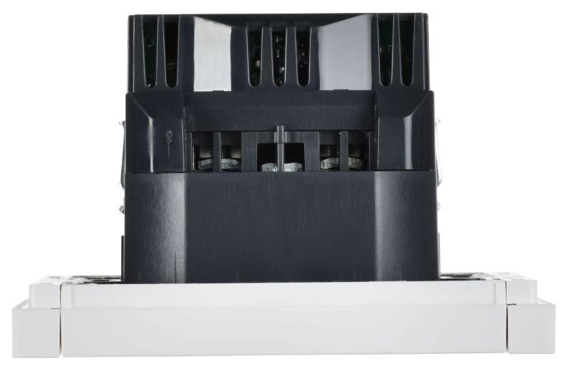 Розетка FORTE&PIANO 16А USB A+A 3.1А FP245 с заземл. защ.шторки винт. крепл. бел. IEK FP-R14-16-U21-D31-K01