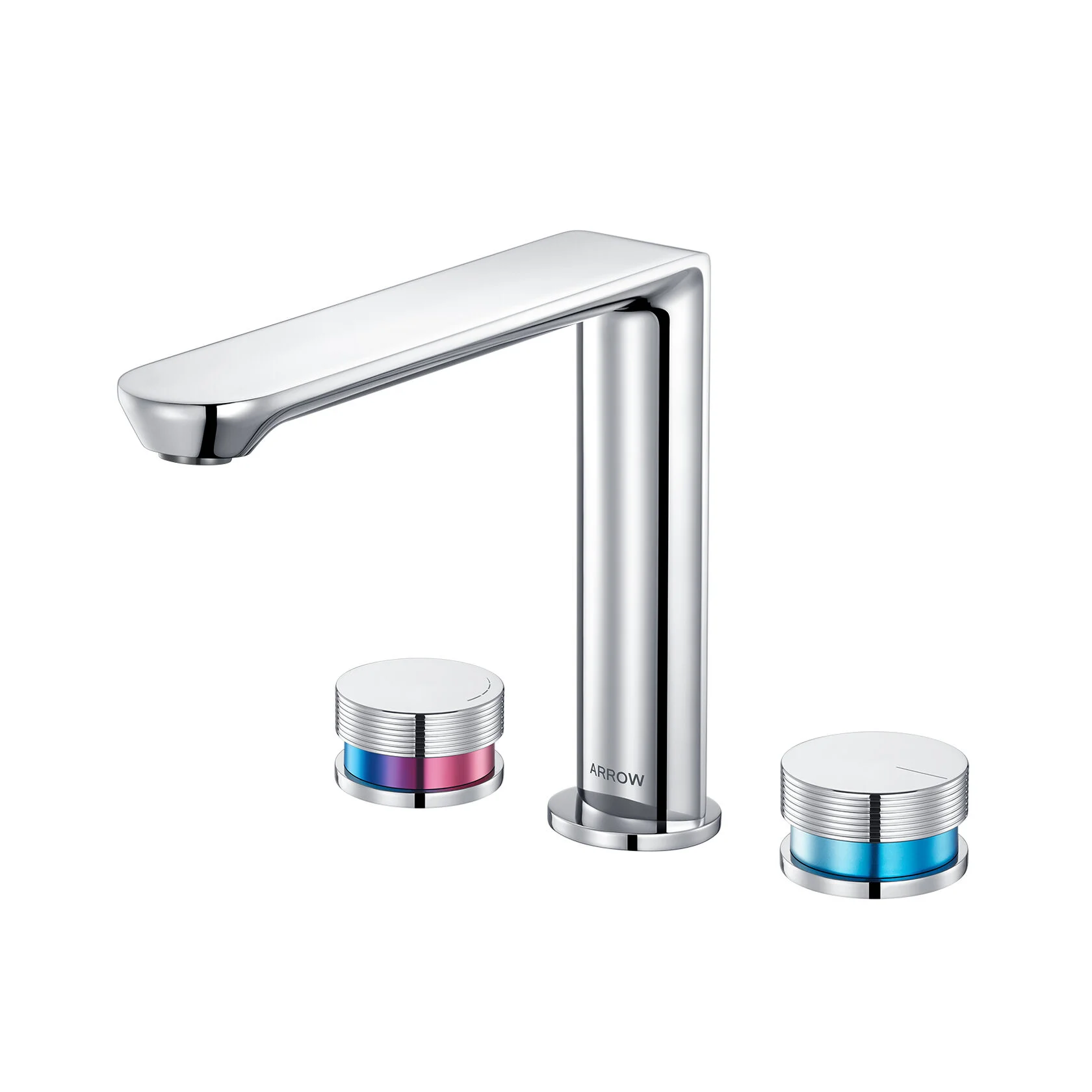 Смеситель для раковины на 3 отверстия ARROW AMP23872CP , хром