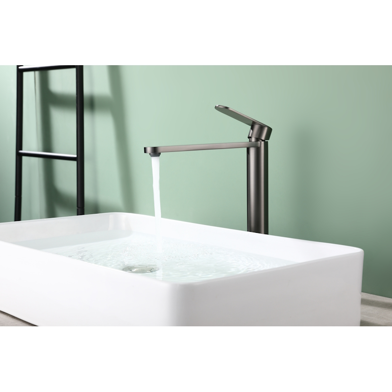 Смеситель для раковины высокий Raglo R10.15.09, графит