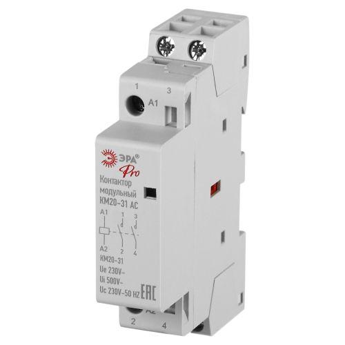 Контактор модульный КМ20-31 АС PRO NO-902-329 Эра Б0062318