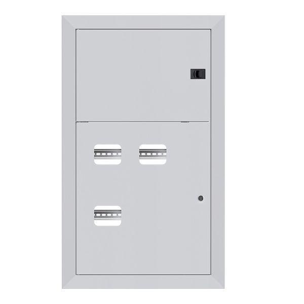 Щит этажный 3кв. без слабот. отсека (1000х650х150) Basic EKF mb28-v-3r