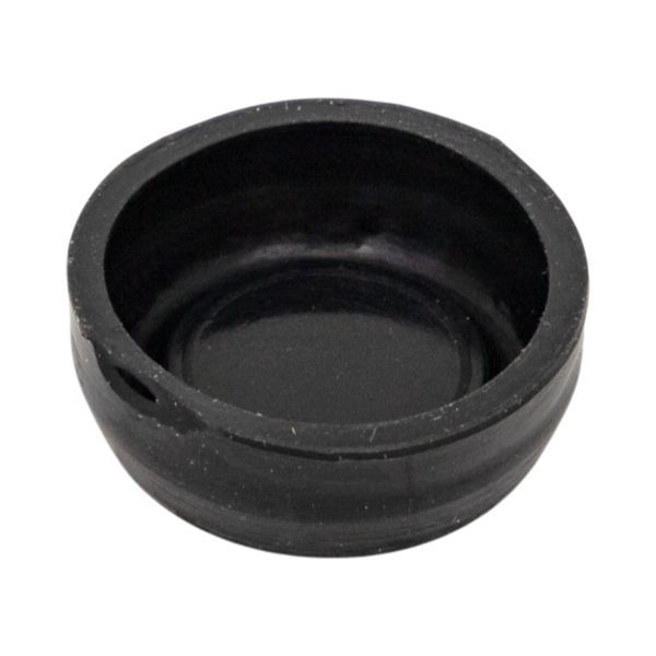 Колпачок для плоской кнопки XB4 силикон. черн. EKF pe-22x-bl