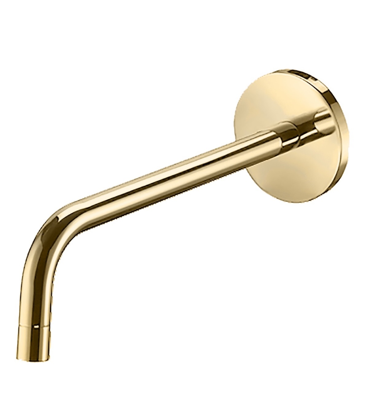 Излив из стены d.24 Paffoni LIGHT ZBOC139HG Золото медовое