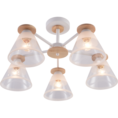 Люстра Theothila 9177-305 60Вт 5хE27 модерн Rivoli Б0068467