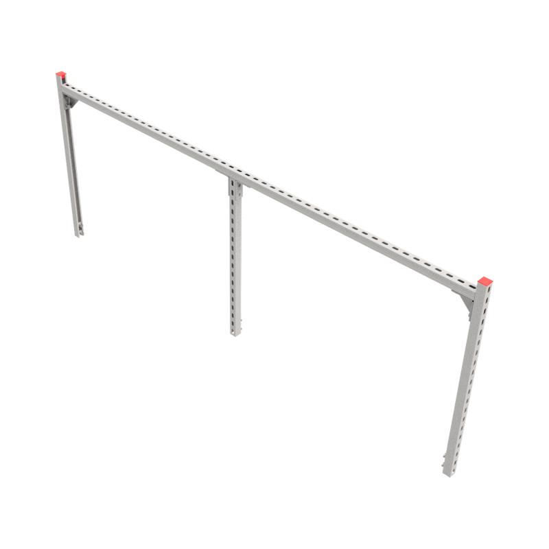 Конструкция опорная для горизонт. прямоугольн. воздуховодов и метал. лотков кабеленесущих систем TECHNORAPTOR 2500х1000 HD КМ TR0588