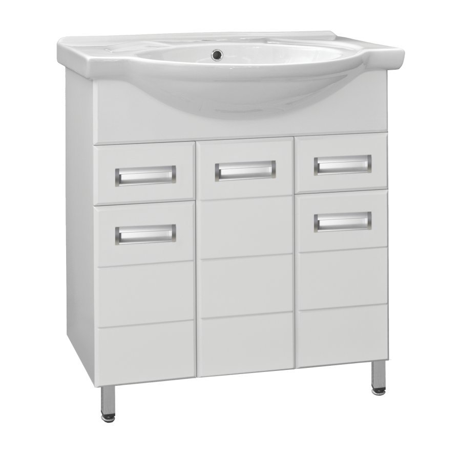 Тумба "Ирис 75" (2 ящ.) под умывальник Байкал 75