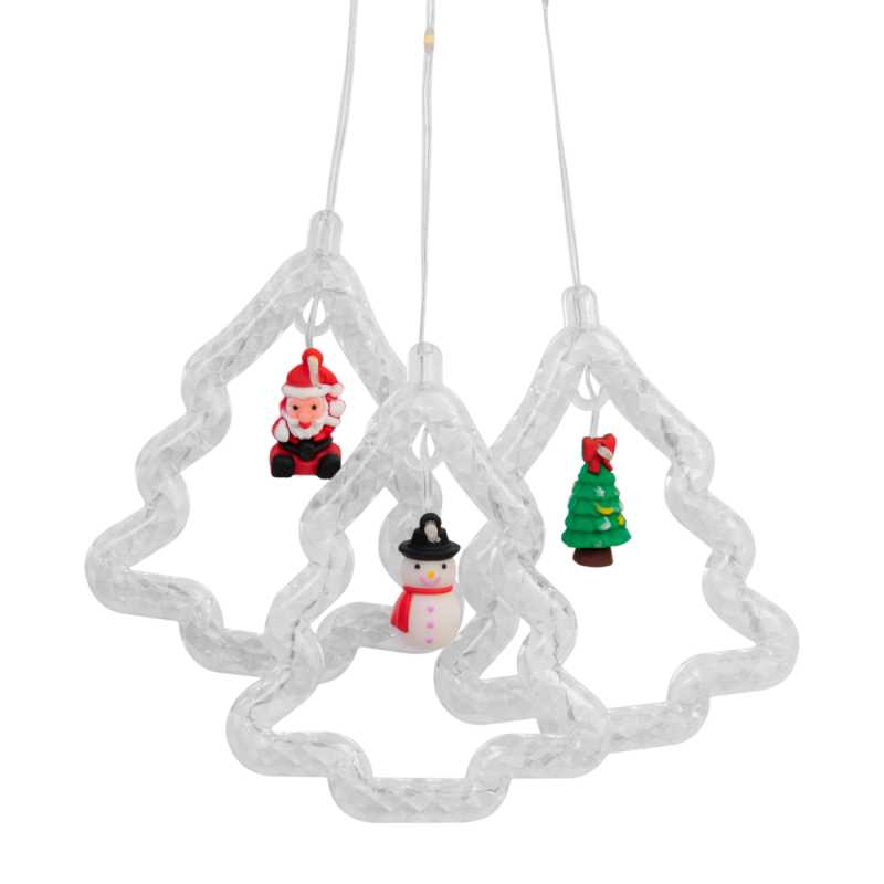 Гирлянда светодиодная "Елочки" LGD-002 3м 110 Led 220В IP20 Camelion 16136