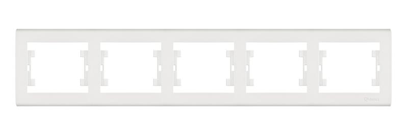 Рамка 5-м Manolya горизонт. бел. Makel 41001705