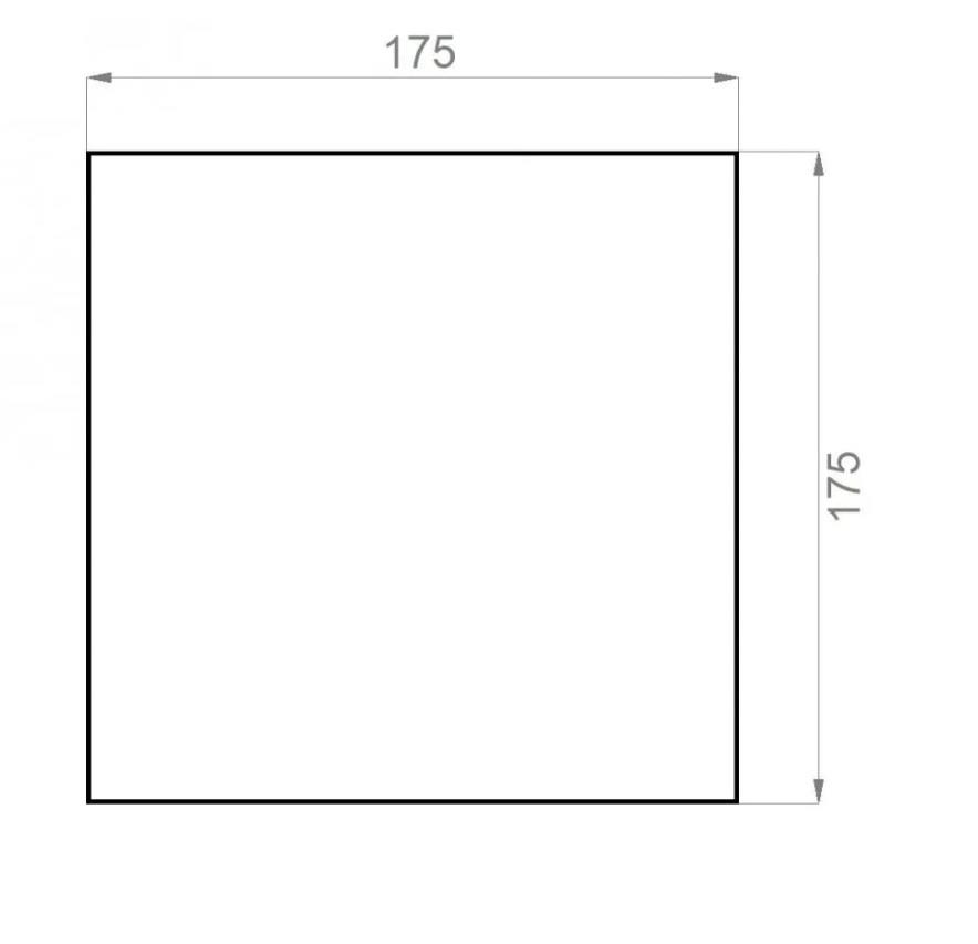 Накладка для вентилятора BETTOSERB, белое стекло