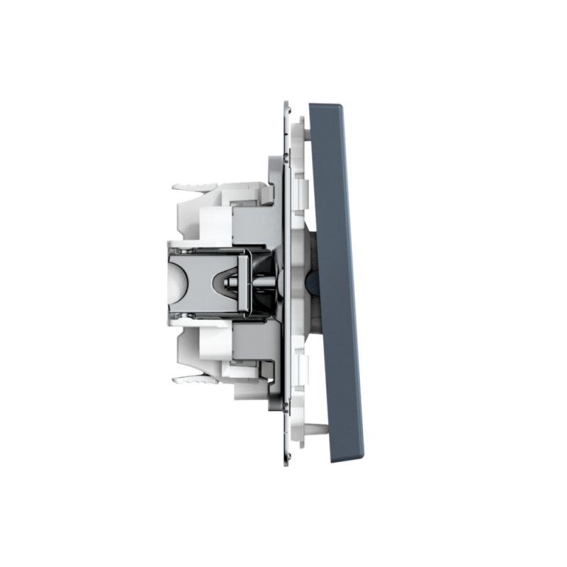 Переключатель 1-кл. ArtGallery 10AX быстрозажим. клем. механизм грифель SE GAL000761S