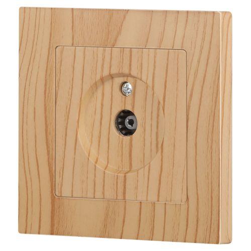 Розетка телевизионная одиночная TV СП Accent 6-301-11 IP20 сосна Intro Б0063622