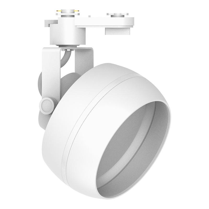 Светильник трековый под лампу GX70 бел. AL168 Luna FERON 48552