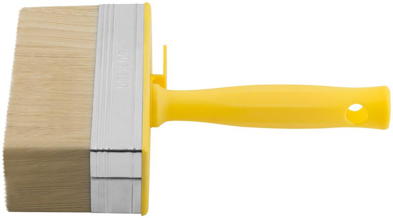 Макловица натуральная светлая щетина пластиковый корпус полая ручка "мини" 50х150мм FIT 01645