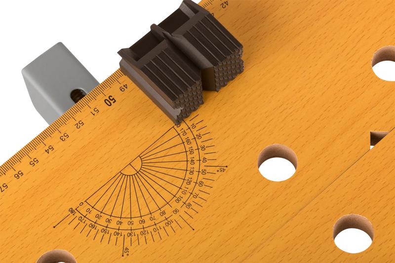 Верстак складной рабочая высота 760мм ширина изделия до 235мм FIT 65472