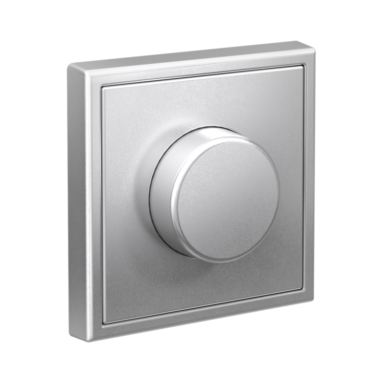 Светорегулятор поворотно-нажимной (диммер) ArtGallery LED RC 400Вт механизм алюм. SE GAL000323