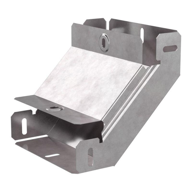 Угол для лотка вертикальный внутренний 90град. 150х50 с крышкой Стандарт Промрукав PR16.0527