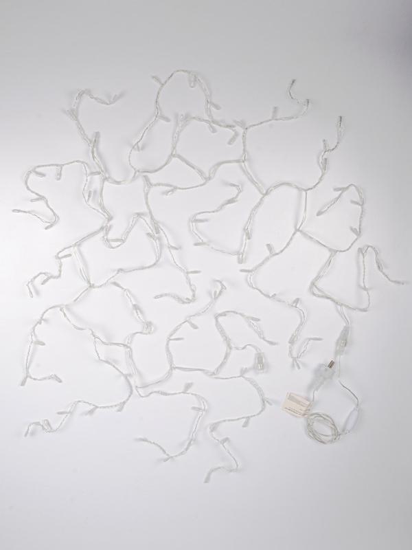 Гирлянда "Бахрома" OIC100LSE-WW-T-I4 100LED тепл. бел. 2х0.56м 20 нитей 24/56/32/48см соединяемая до 20шт уличная SHLights 4690601040510