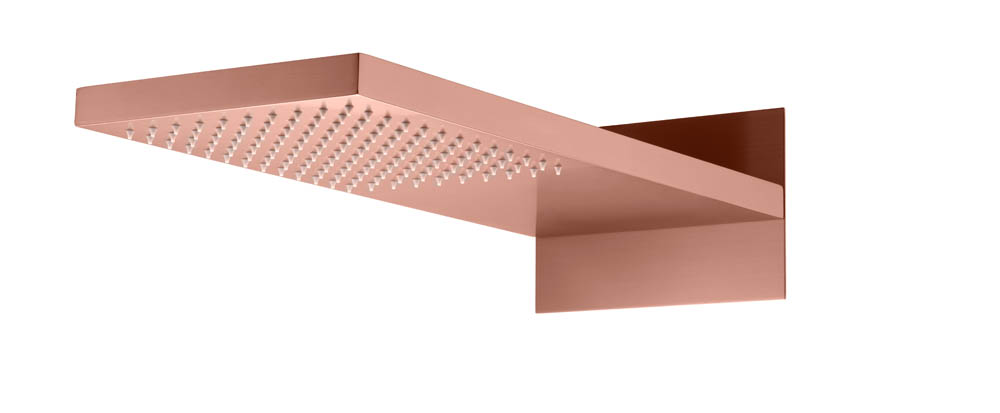 Лейка верхняя FUSION Copper Brushed