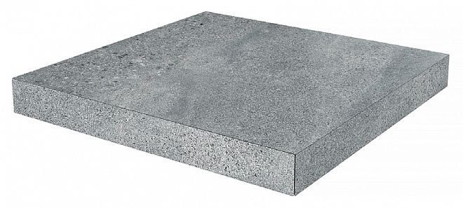 Ступень угловая клееная Про Матрикс серый темный 33х33, DD602300R\GCA