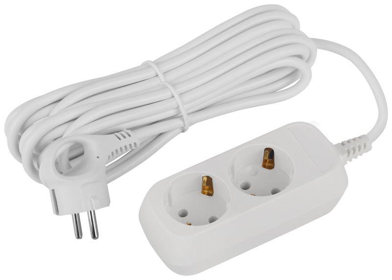 Удлинитель 2х5м с заземл. ПВС 3х1 UDL-16-250-E Greenline Эра Б0065014