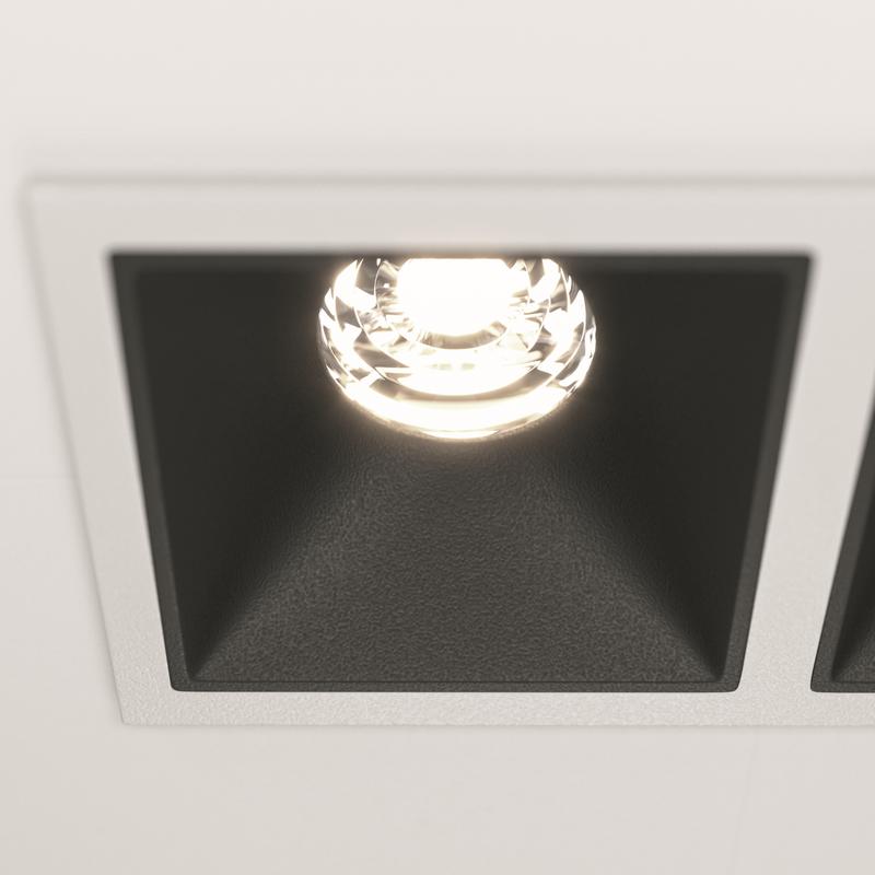 Светильник Alfa LED 2х10Вт 4000К 36град. встраив. Maytoni DL043-02-10W4K-SQ-WB