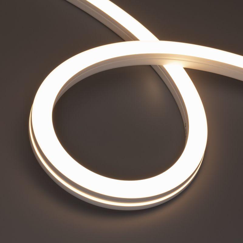 Лента светодиодная MOONLIGHT-SIDE-X280-20x20mm 24V Warm 3000К 10Вт/м IP67 wire x1 боков. вывод кабеля герметичная (уп.15м) Arlight 044251