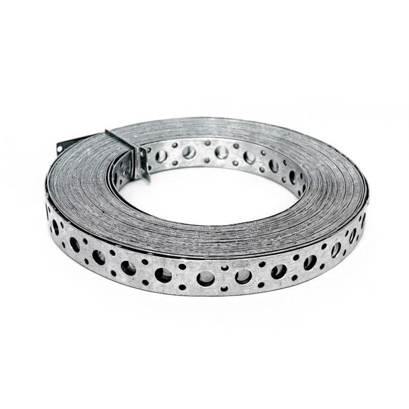 Лента монтажная перфорированная прямая для прямого монтажа ЛМП 12х0.55 (уп.25м) Промрукав PR08.3830