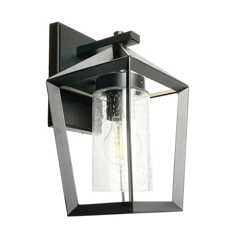 Светильник садово-парковый 40Вт 220-240В E27 черн. (на стену вниз) PL771 FERON 51836