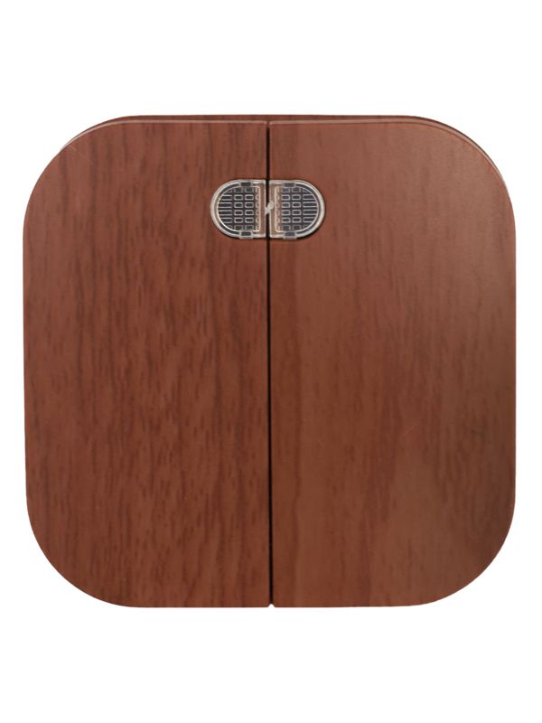 Выключатель 2-кл. ОП GLORY 10А ВС20-2-1-ХД с индикацией дуб IEK EVH21-K24-10