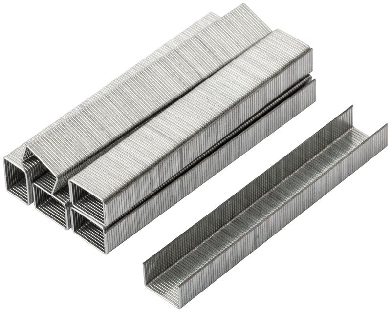 Скоба для степлера закаленная 11.3ммх0.7мм (узкая тип 53) 8мм (уп.1000шт) КУРС 31362