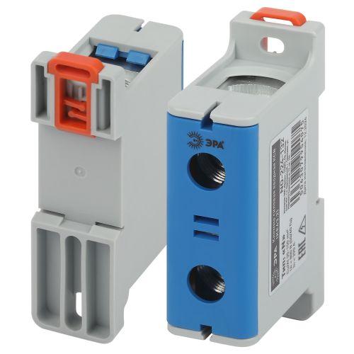 Клемма силовая вводная КСВ NO-224-132 (KE63.2) 35-150кв.мм N син. Эра Б0065560