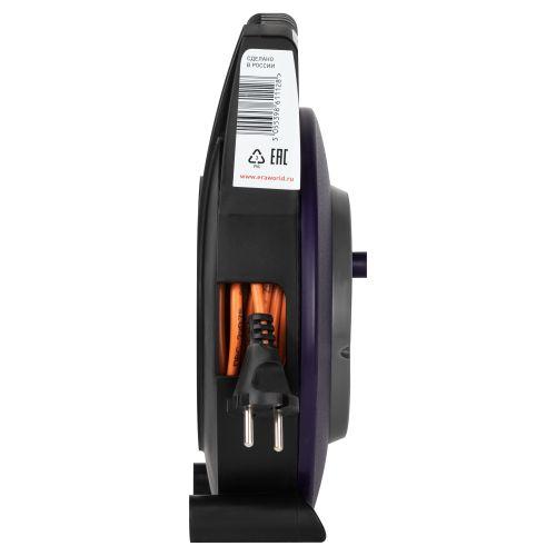 Удлинитель в закрыт. корпусе 4х20м без заземл. 6А с выкл. BPx-4-2x0.75-20m ПВС 2x0.75 Эра Б0052924