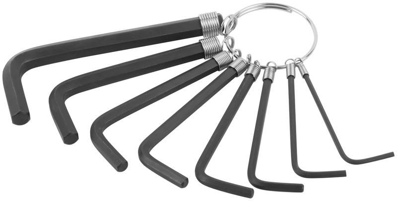 Ключ шестигранные на кольце 8шт (1.5-6мм) FIT 64163