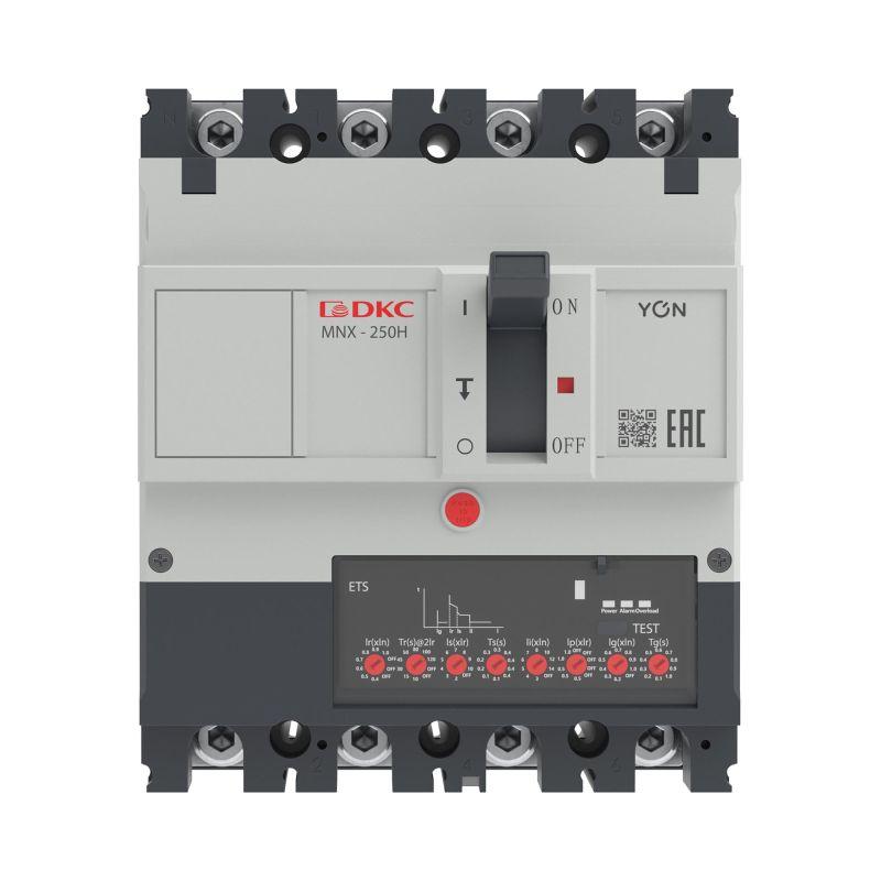 Выключатель автоматический 4P 100А 150кА pro MNX250H при AC415V расцепитель ETS YON MNX250H4PETS0100