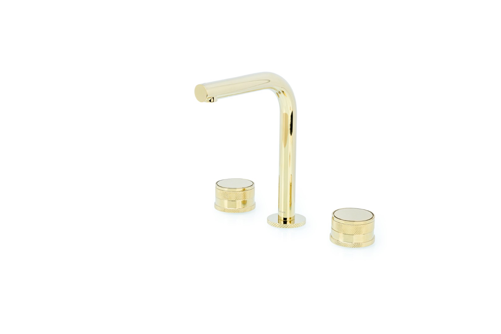 Смеситель на столешницу PRESTIGE на 3 отв. GOLD