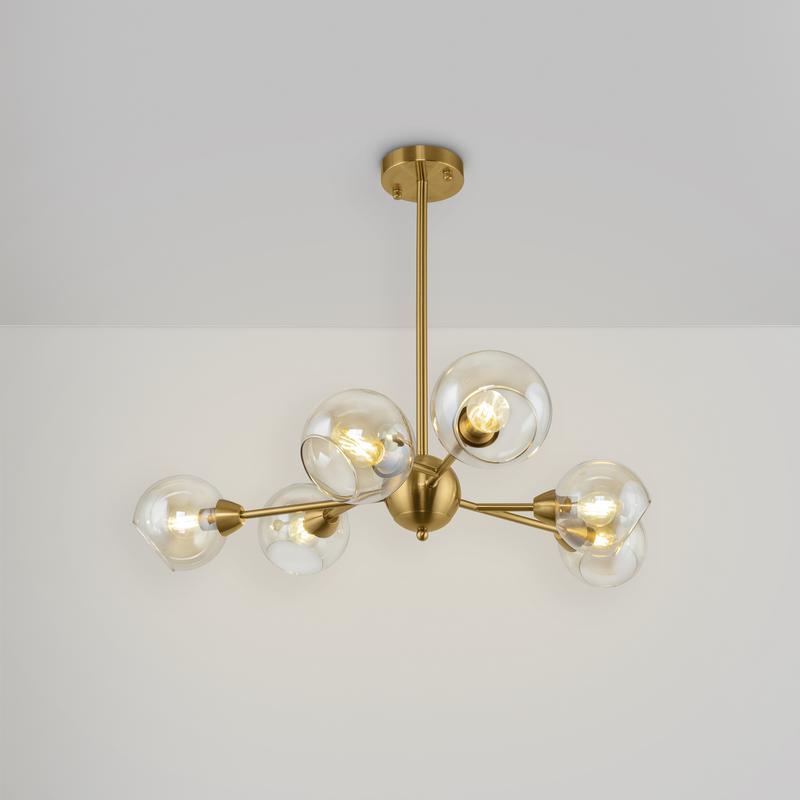 Люстра Sherry 6х40Вт E14 IP20 Freya FR5121PL-06G