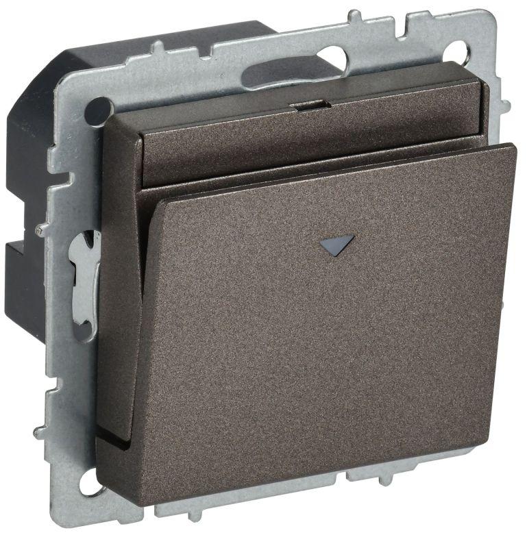 Выключатель карточный BRITE 30А ВС10-1-8-БрТБ механизм бронза IEK BR-V11-0-10-K45