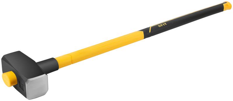 Кувалда кованая 900мм 5кг фибергласовая обратная усилен. ручка FIT 45252