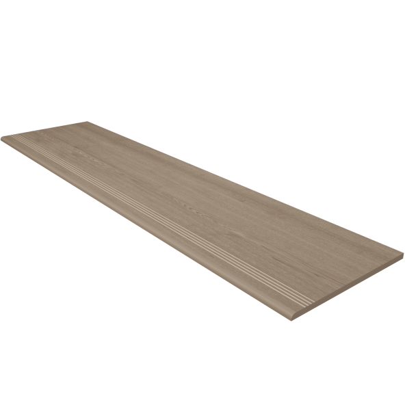 Плитка из керамогранита матовая Estima Classic Wood серый (Steptrade/CW02_NR/30x120x10)